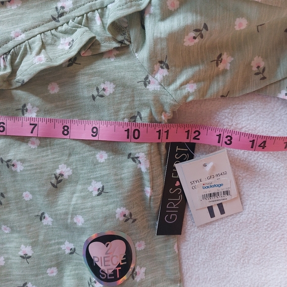 Girls First 2-Pc. Set LS Top and Jeans, NWT - Picture 8 of 16